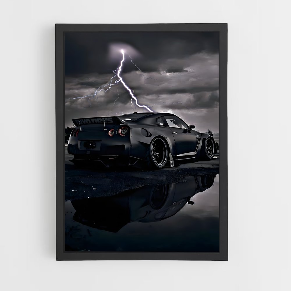 Poster splendide Gt-r r – affiche Nissan (vue 2)